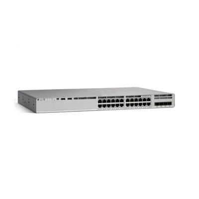 24 ท่า PoE 4x1G uplink สวิตช์ C9200L-24P-4G-E 9200 ซีรีส์พร้อม LACP และสถานะสินค้า