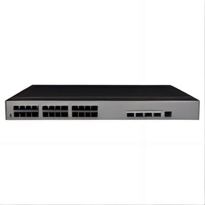 สวิทช์เครือข่ายสนับสนุน VLAN 10/100/1000Mbps อัตราการส่ง 24 Port กับพลังงาน AC