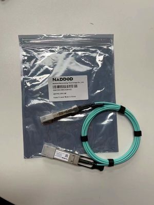 สายไฟฟ้าออปติกแอคทีฟ QDD-400G-A10 ที่เข้ากันได้กับ Mellanox เพื่อส่งข้อมูลความเร็ว