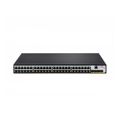 S5120V3-54p-Pwr-Si อีเทอร์เน็ต เครือข่าย สวิตช์ H3c สีเขียว สวิทช์โป้ฉลาด