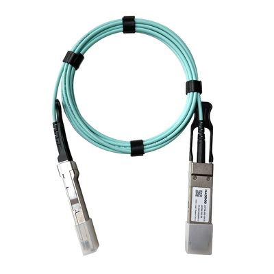 QSFP56 5m สายไฟเบอร์ทํางานสําหรับ Mellanox MFS1S00-H003E MFS1S00-H050E