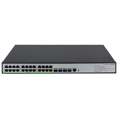 สวิตช์เครือข่ายเอเธิร์นเน็ต 24 ท่า SFP H3C LS-5120V3-28P-LI พร้อมการส่งต่อ 81/96Mpps