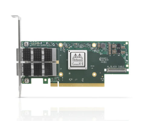 Mellanox MCX653106A-HDAT เครือข่าย Adapter Card ด้วยอัตราการส่ง 10/100Mbps