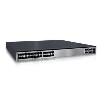 CloudEngine S6730-S24X6Q สวิตช์เครือข่ายชัสซี่ 1U สุดยอด