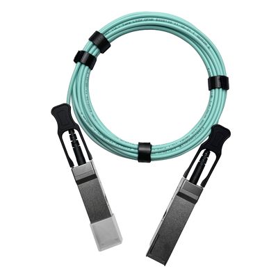 15m 200Gb/S 400Gb/S QSFP-DD IB HDR สายไฟฟ้าออฟติกแอคทีฟ