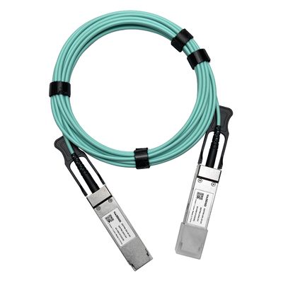 15m 200Gb/S 400Gb/S QSFP-DD IB HDR สายไฟฟ้าออฟติกแอคทีฟ
