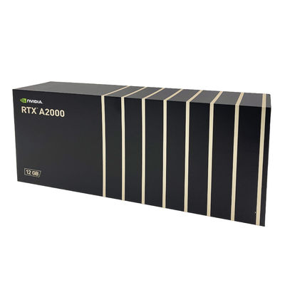 12g 60Mhs GDDR6 GPU Card RTX A2000 การ์ดกราฟฟิกวีดีโอ สําหรับนักเล่นเกม