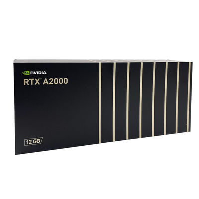 12g 60Mhs GDDR6 GPU Card RTX A2000 การ์ดกราฟฟิกวีดีโอ สําหรับนักเล่นเกม