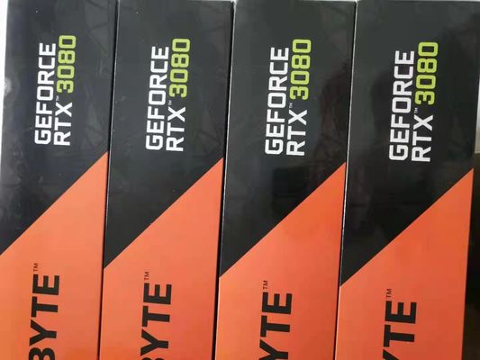 1710Mhz Core Clock GPU Card กิกะไบต์ GeForce RTX 3080 การ์ดวีดีโอเกม