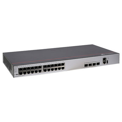 การสนับสนุน VLAN CloudEngine S5735-L24P4X-A 24 Port กิกะบิต 4 10G Optical POE เครือข่าย Managed สวิตช์