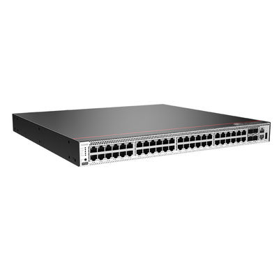 S5731S-S48T4X-A สายพานอีเทอร์เน็ต 48 กิ๊กบิต 4 x 10 กิ๊ก สวิตช์ SFP ความจุ 672Gbps