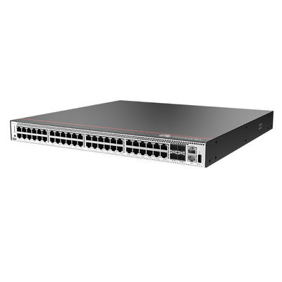S5731S-S48T4X-A สายพานอีเทอร์เน็ต 48 กิ๊กบิต 4 x 10 กิ๊ก สวิตช์ SFP ความจุ 672Gbps