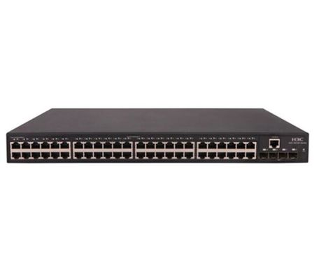 อัตราการส่ง 10/100/1000Mbps H3C LS-S5130S-28S-HPWR-EI เครือข่ายไฟเบอร์ Poe สวิตช์