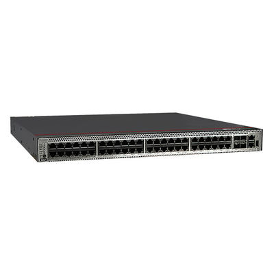 1U MPLS VXLAN สวิตช์ S5731-H48T4XC พร้อมชัสซี่สีดําและ GE/10GE Uplink Port WLAN AC