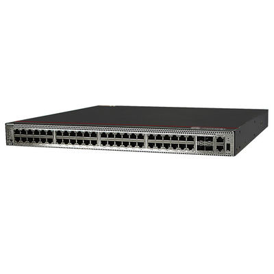 1U MPLS VXLAN สวิตช์ S5731-H48T4XC พร้อมชัสซี่สีดําและ GE/10GE Uplink Port WLAN AC