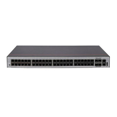 ความสูงของแชสซี 1U S5735-L48T4S-A พอร์ต 48 * 10/100 / 1000BASE-T 4 * พอร์ต GE SFP สวิตช์ไฟ AC