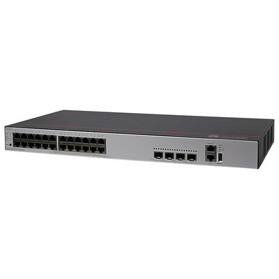 S5735-L24P4X-A1 POE เครือข่าย สวิตช์es 176Gbps/432Gbps สําหรับการถ่ายทอดข้อมูลความเร็ว