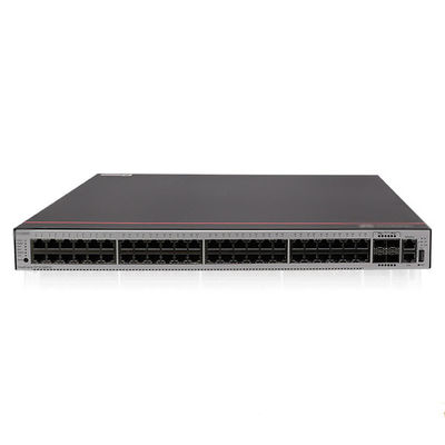 S5735-S48S4X POE เครือข่าย สวิตช์ 132Mpps SFP กิกะบิต อีเทอร์เน็ต เครือข่าย สวิตช์ เครื่องปรับเปลี่ยนเครือข่าย
