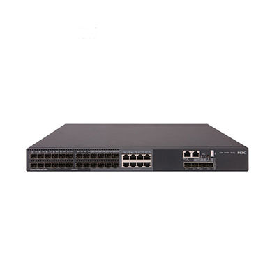S5560X-30F-EI L3 อีเทอร์เน็ต สวิตช์ 24SFP 8GE Combo 4SFP Plus 1Slot ไม่มีไฟฟ้า